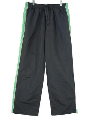 Tangerine Mens High Rise Track Pants Drawstring Waist Side Stripe Size XL Gray